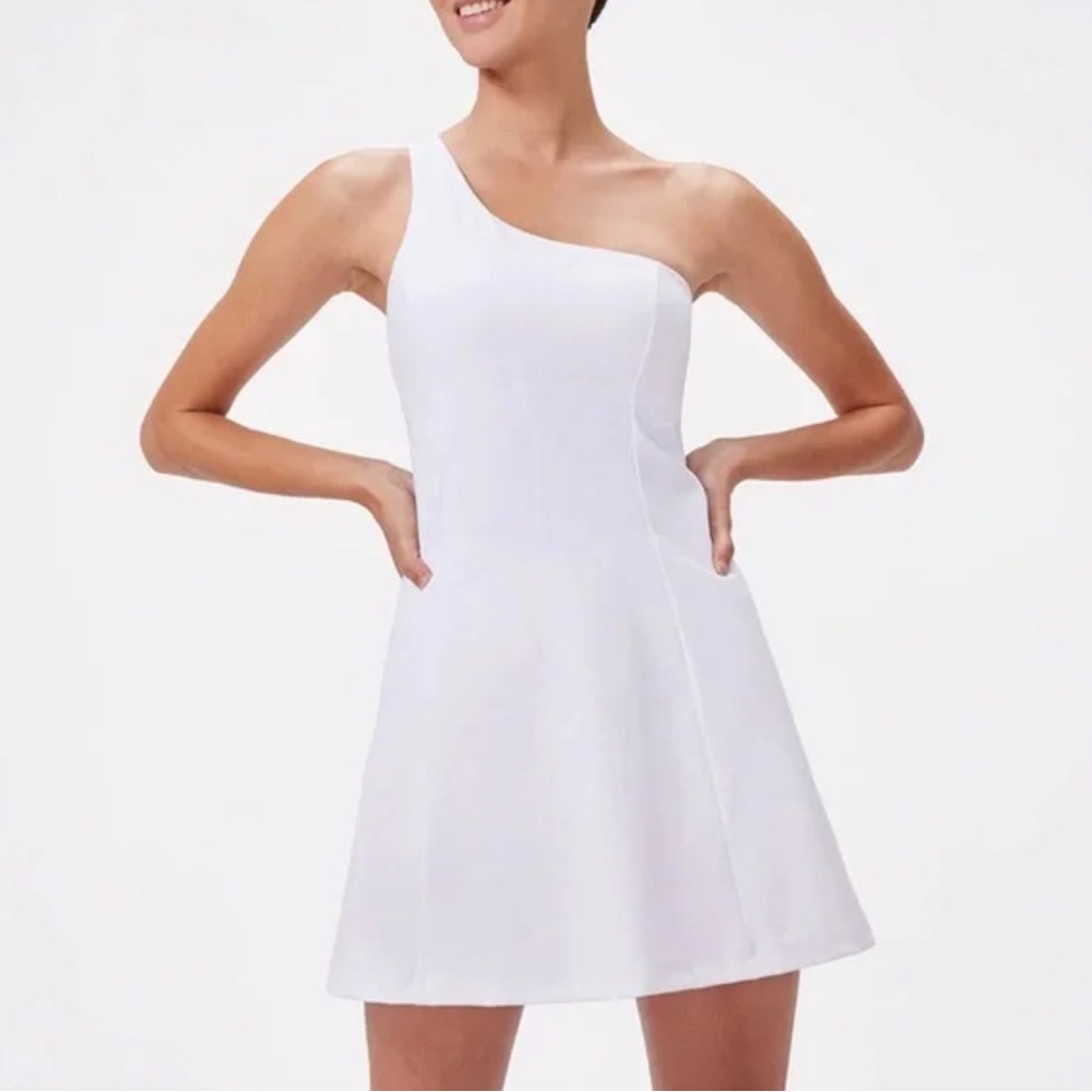 Outdoor Voices One Shoulder Dress
